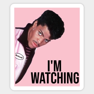 Rockwell's Watching Sticker